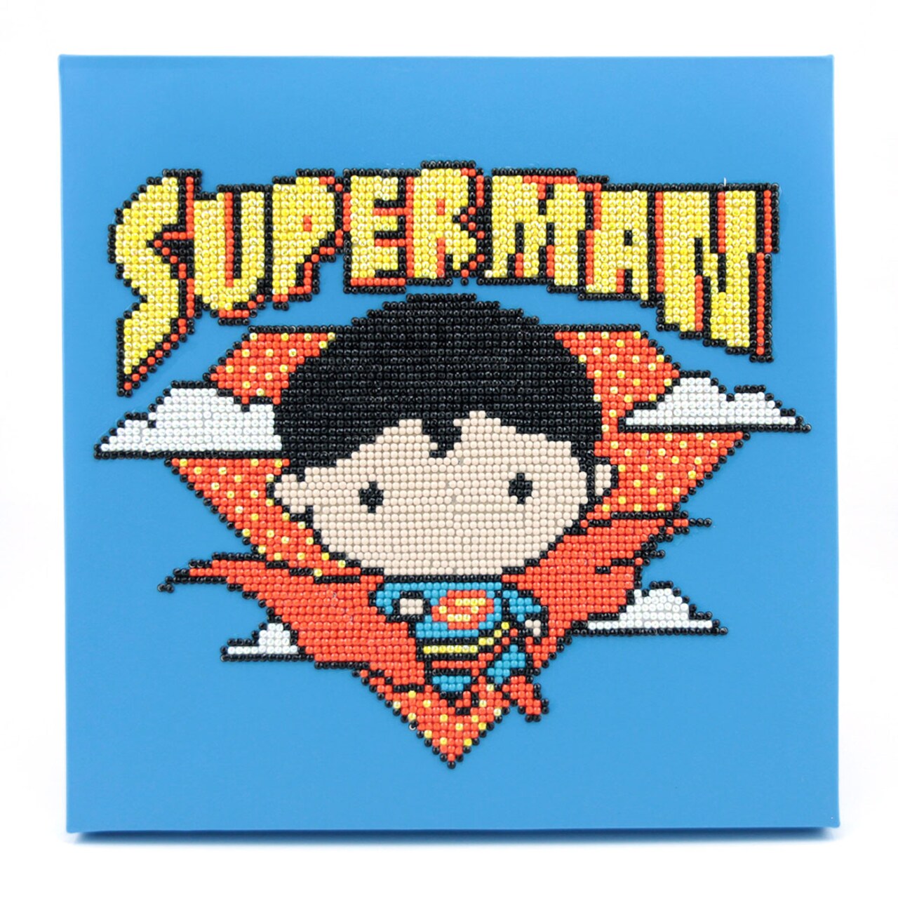 Diamond Dotz Superman DC Diamond Painting Kits for Adults - Diamond Art Kits a Relaxing Creative Craft Kit with Dotz Gems 11 x 11